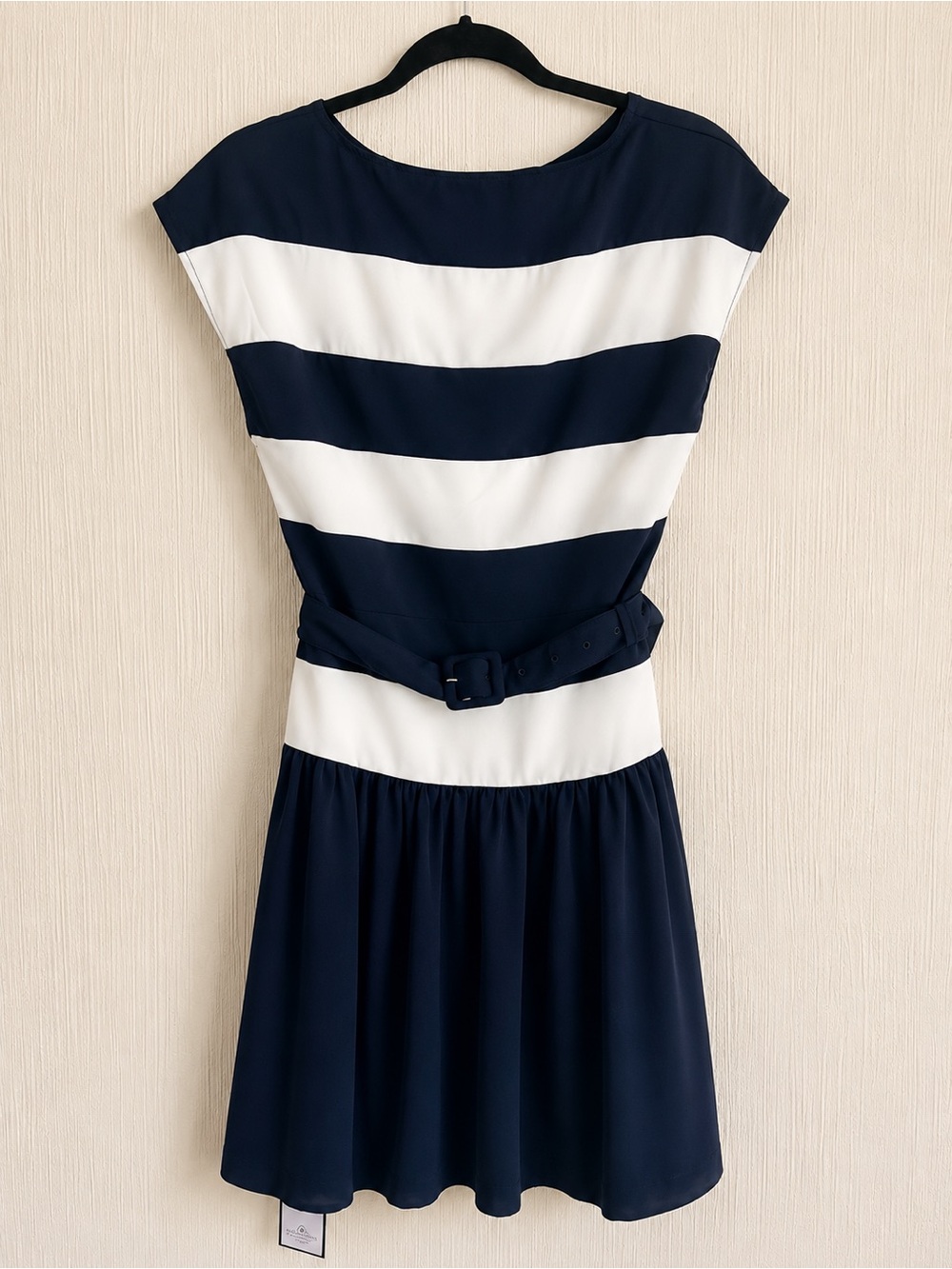 ✨ Retro Stage 1940s Navy Stripe Dress | NWT | XL | Vintage Sailor Pinup Vibes ✨